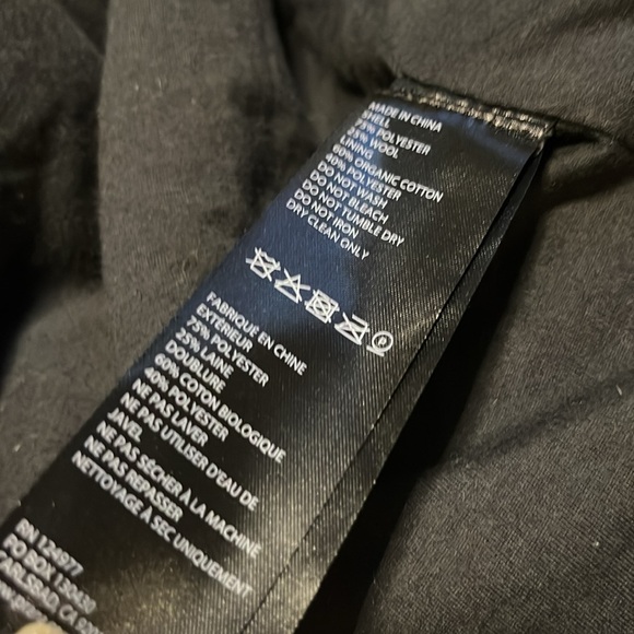 PRANA Women’s "Sakari" Jacket Oversized Wool Blend Knit Textured Black & White S - Picture 10 of 11